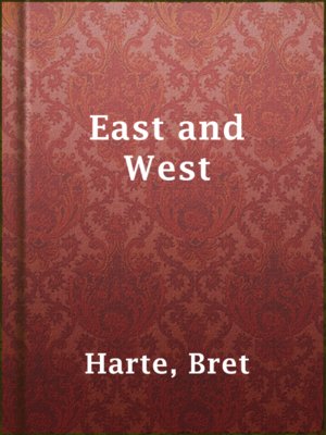 cover image of East and West